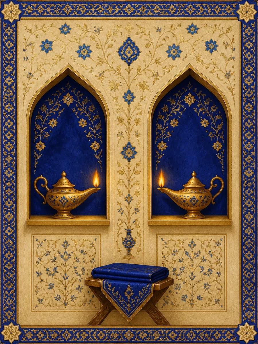 Editorial portrait for Al-Yasa (Elisha): The continued lamp