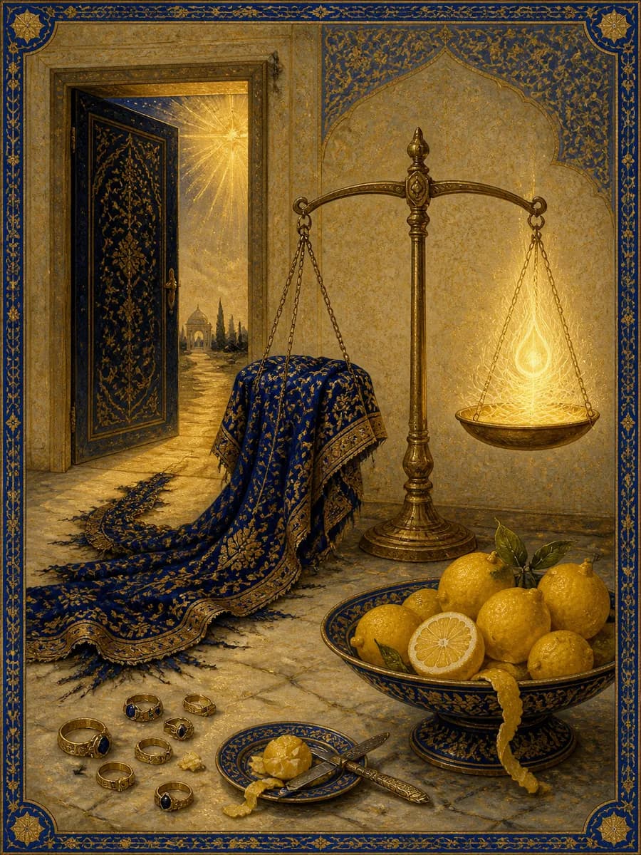 Editorial portrait for Zulaykha (the governor's wife): Desire and confession