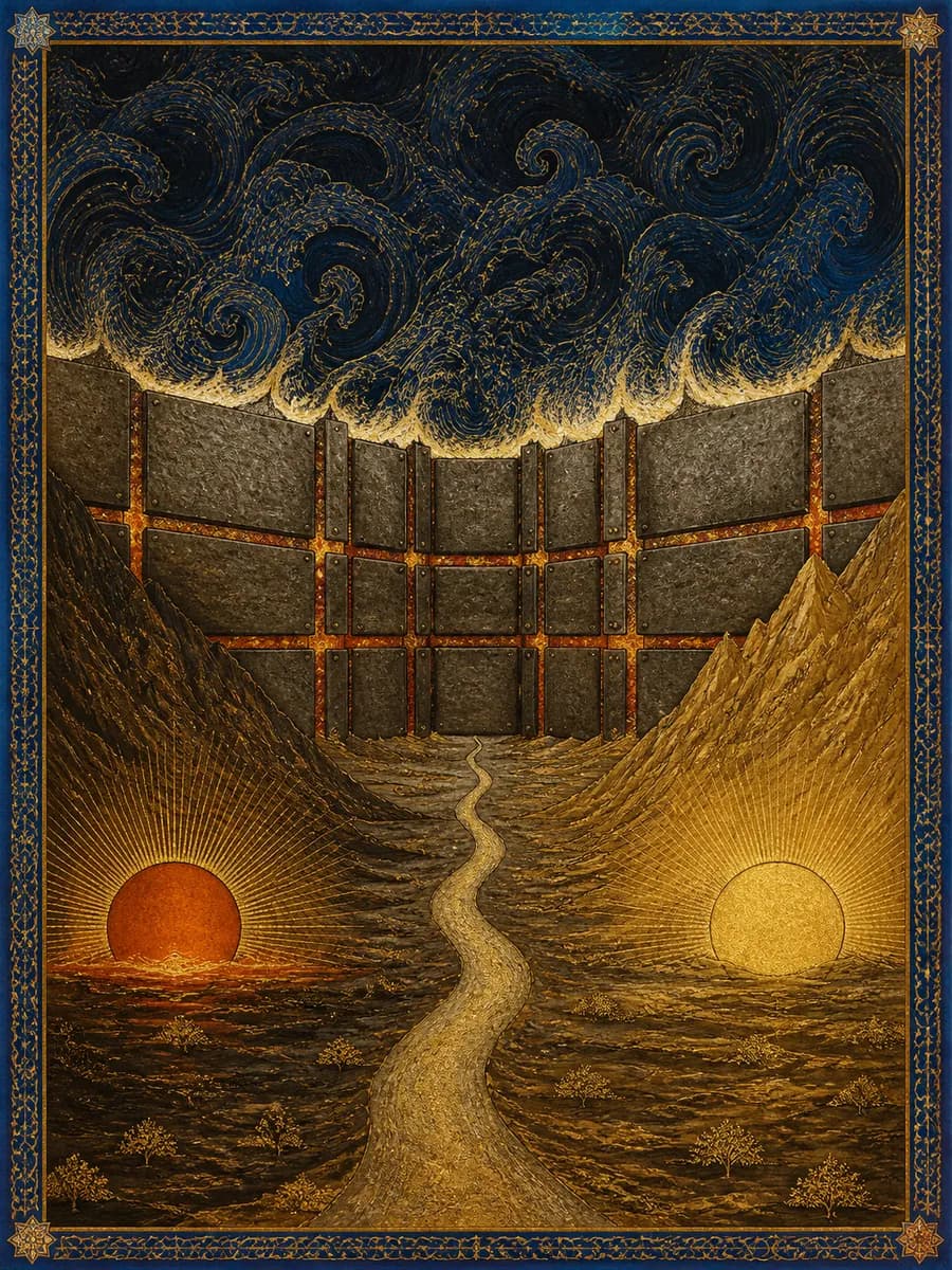Editorial portrait for Dhul-Qarnayn: The two horizons