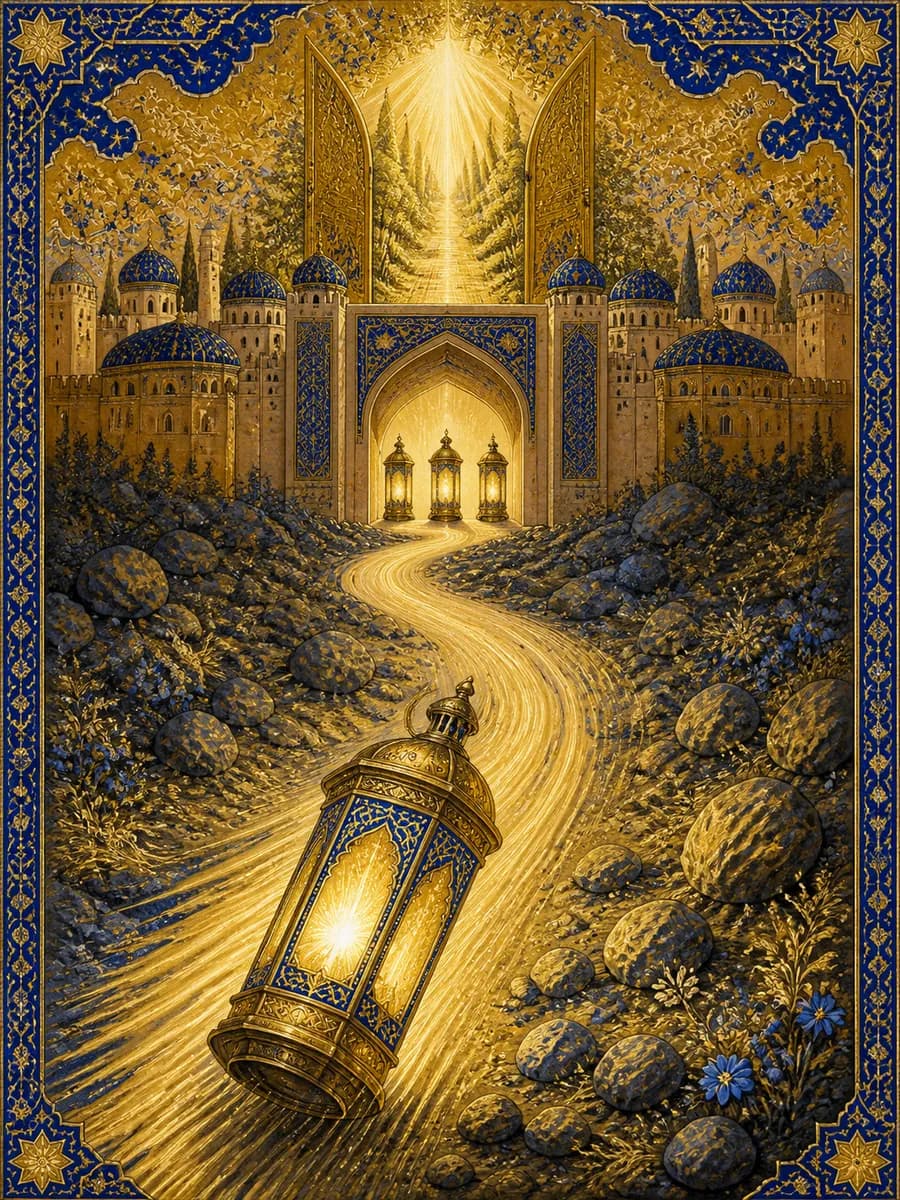 Editorial portrait for The Believer of Ya-Sin: The running witness