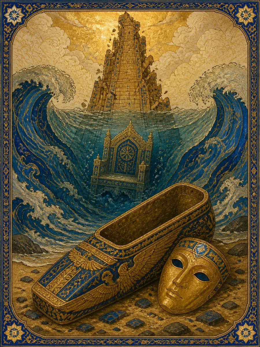 Editorial portrait for Firawn (Pharaoh): Drowned pride