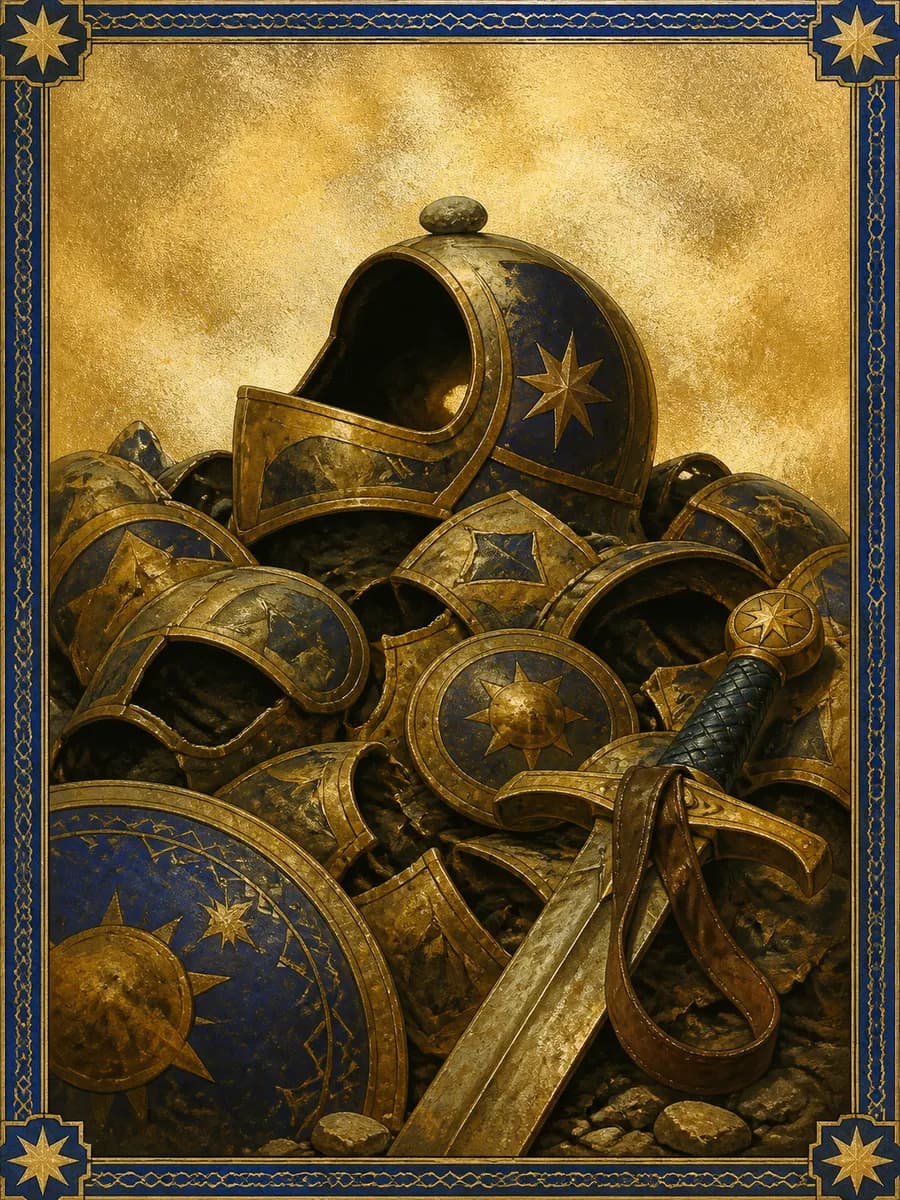 Editorial portrait for Jalut (Goliath): Fallen mass