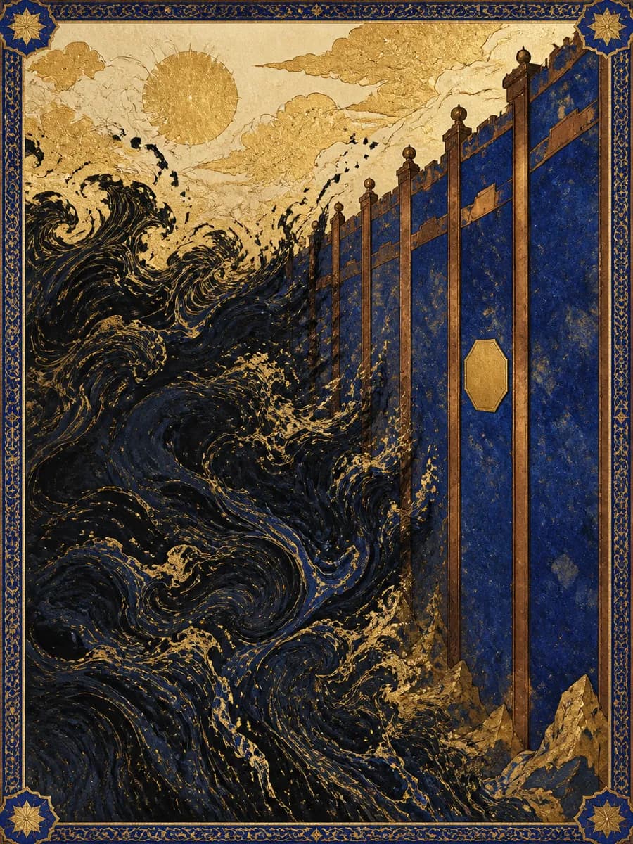 Editorial portrait for Yajuj and Majuj (Gog and Magog): The held flood