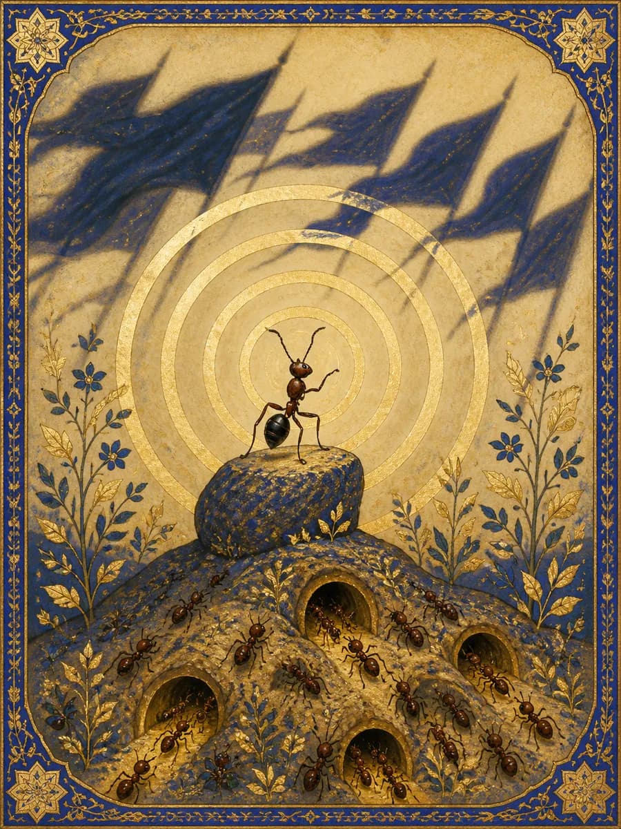 Editorial portrait for The Ant of the Valley: Creature portrait