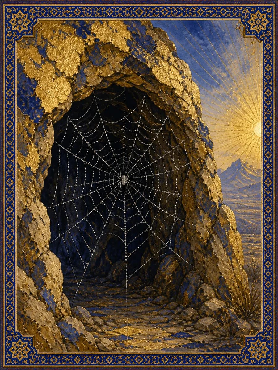 Editorial portrait for The Spider of the Cave: Creature portrait