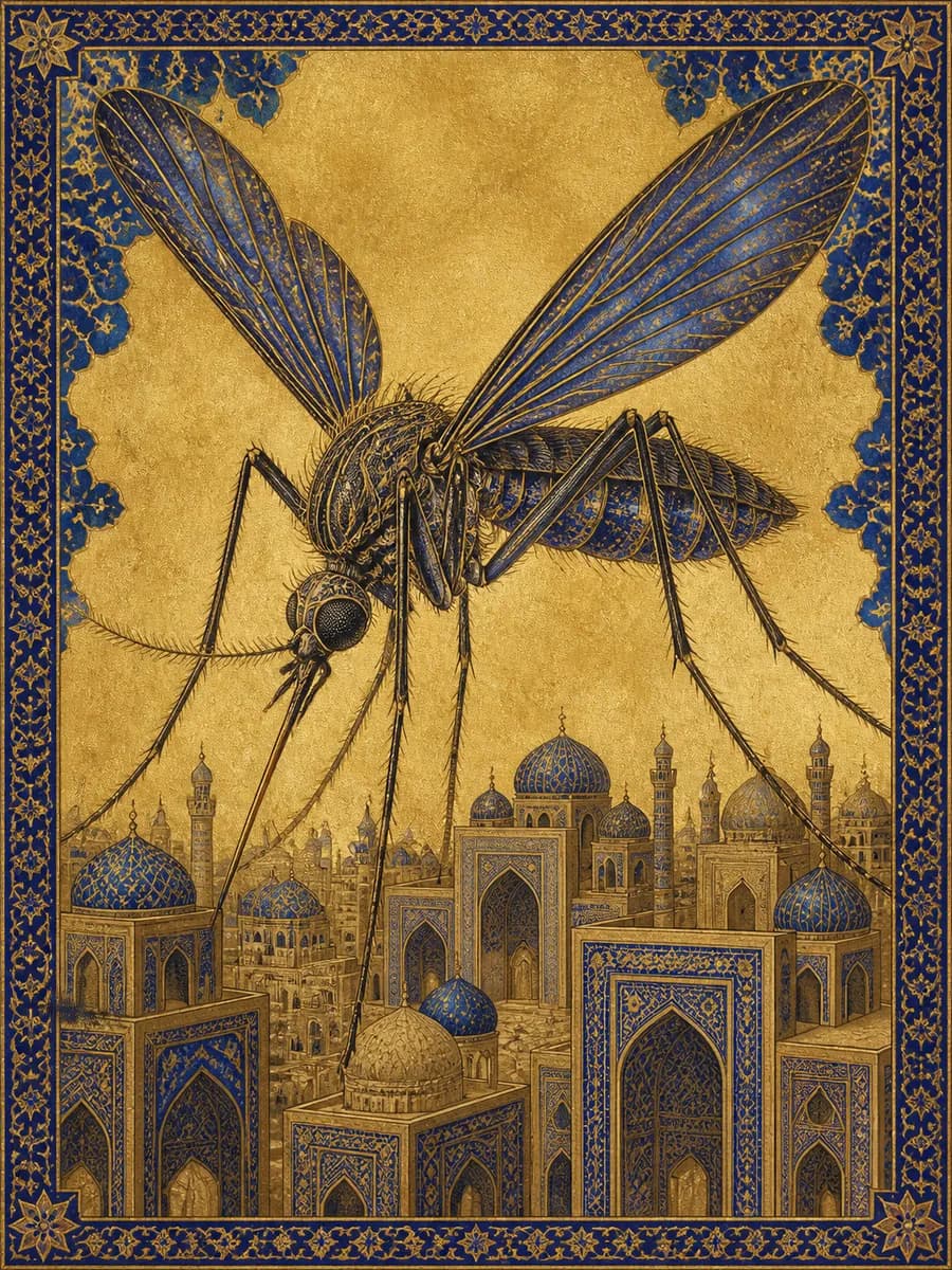 Editorial portrait for The Mosquito of the Parable: Creature portrait